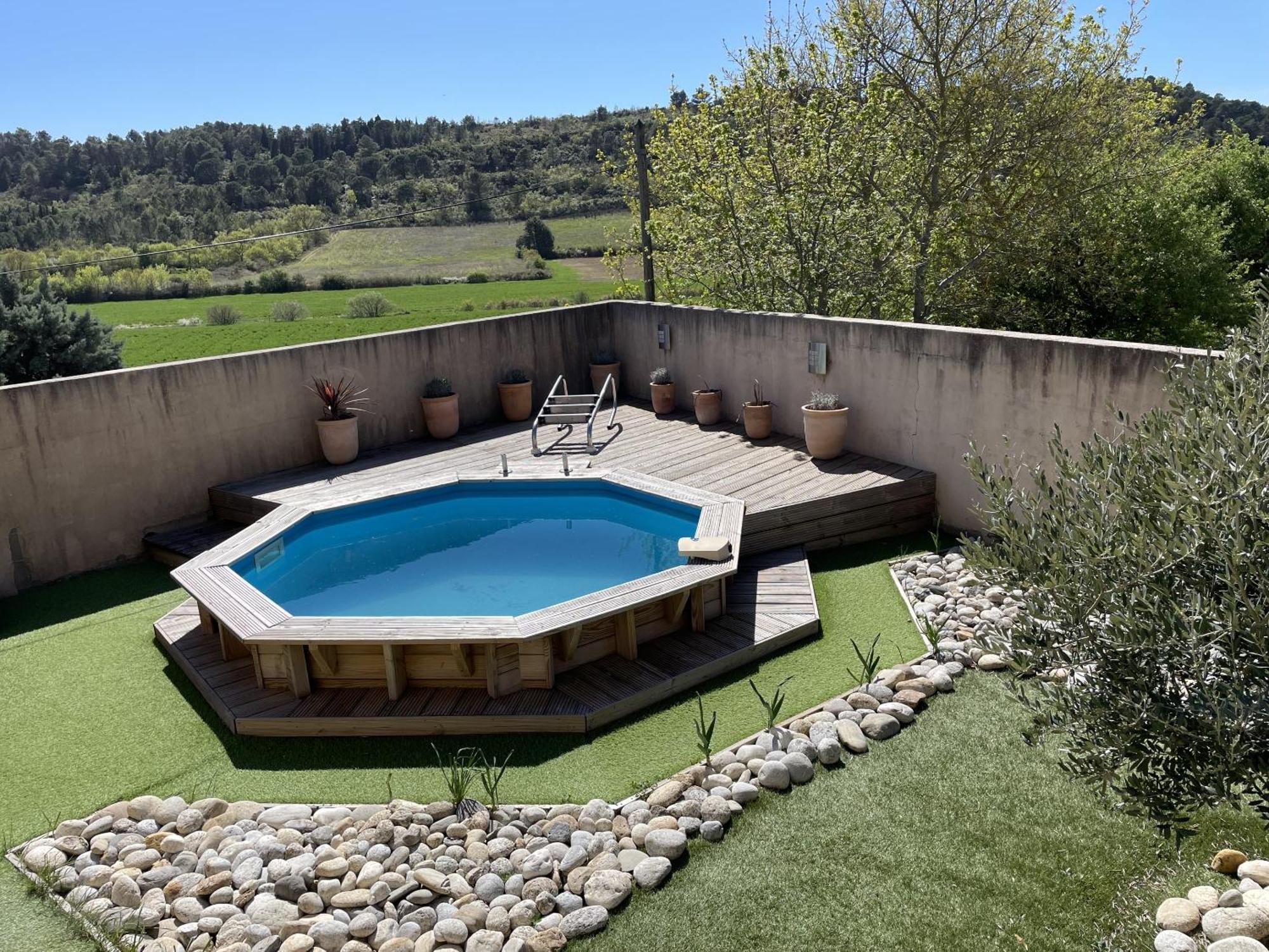 Le Gite De La Bade Villegailhenc Exterior photo