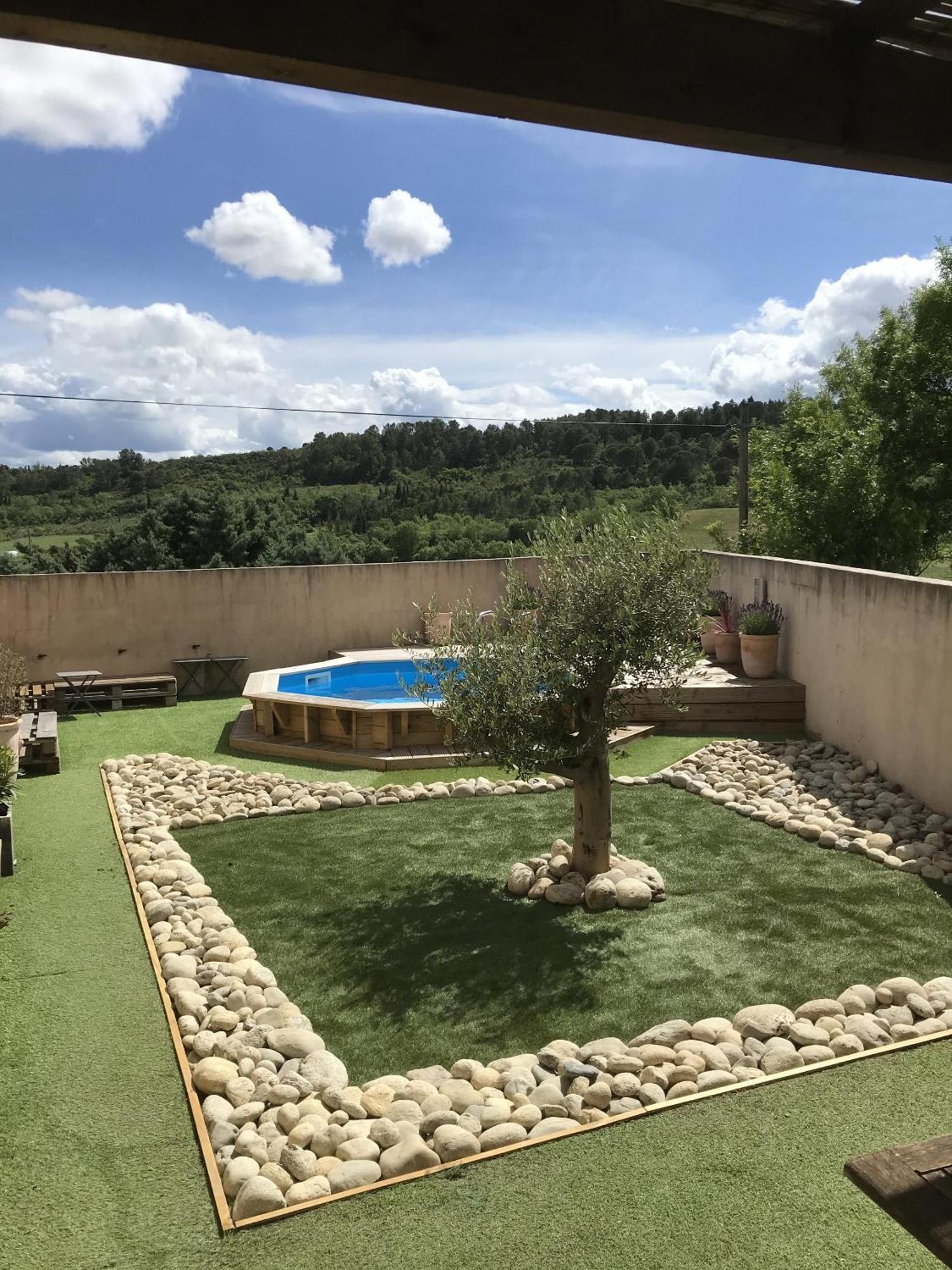 Le Gite De La Bade Villegailhenc Room photo